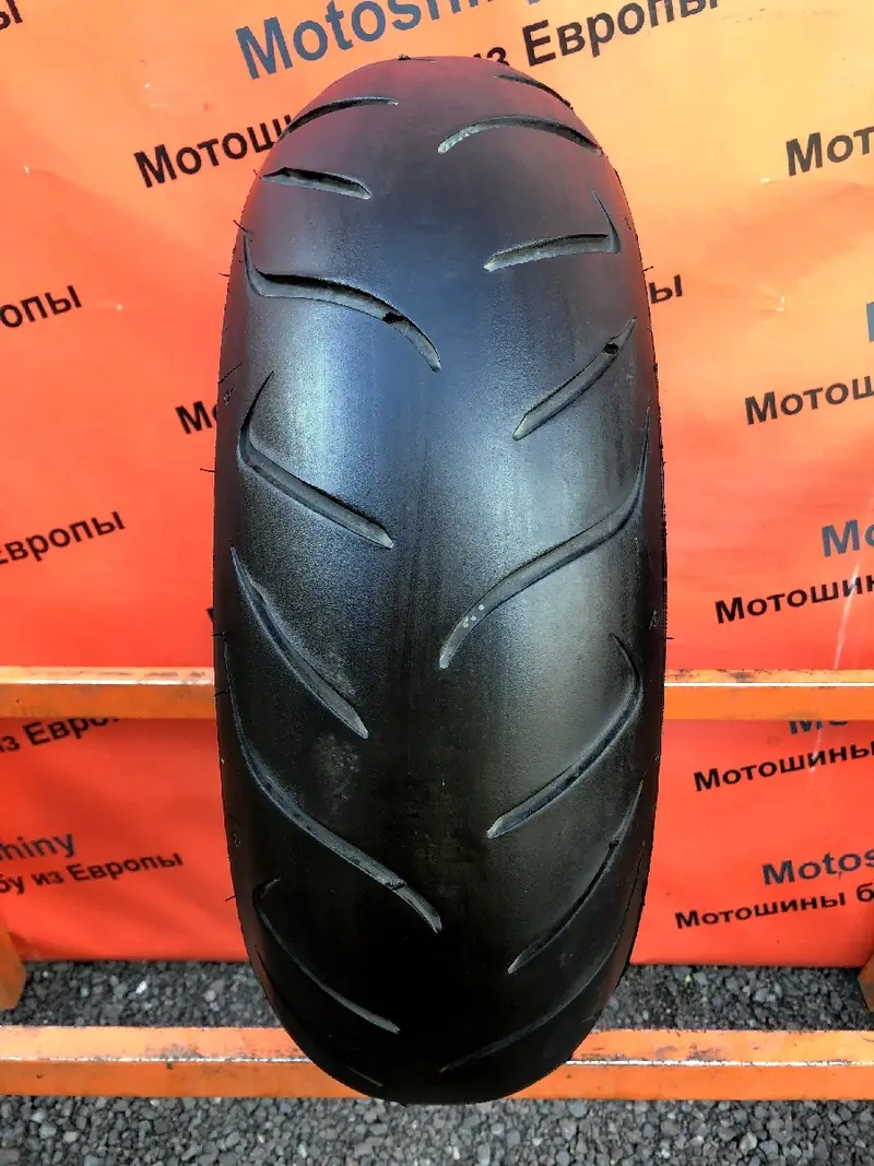 Мотошина б/у 190/55 R17 Dunlop SportMax Road Smart 2