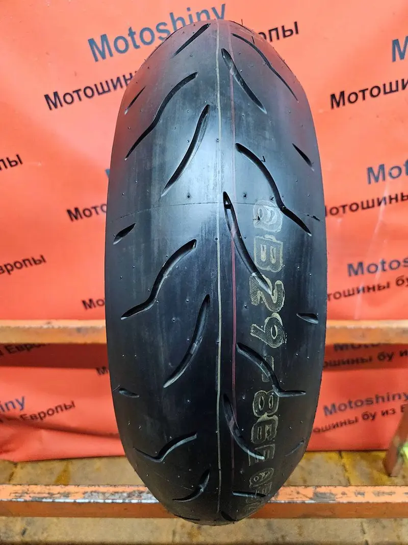 Мотошина б/у 180/55 R17 Bridgestone Battlax BT016