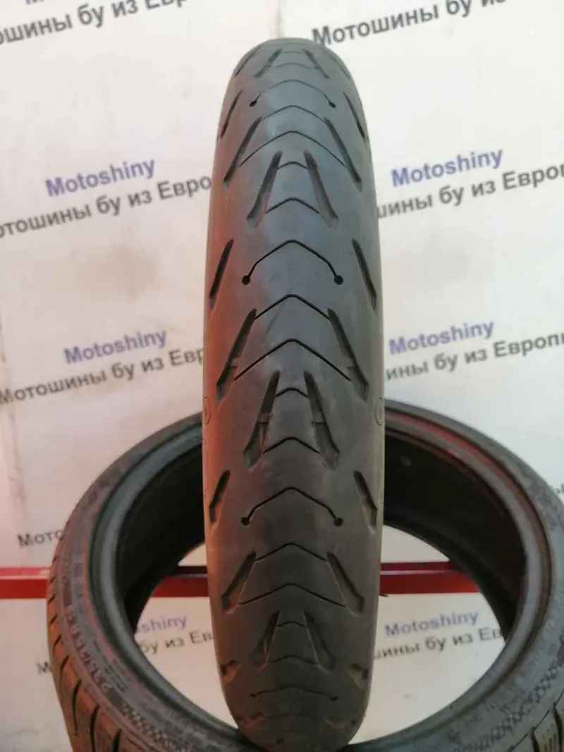 Мотошина б/у 110/80 R19 Michelin Pilot Road 5 Trail 2CT