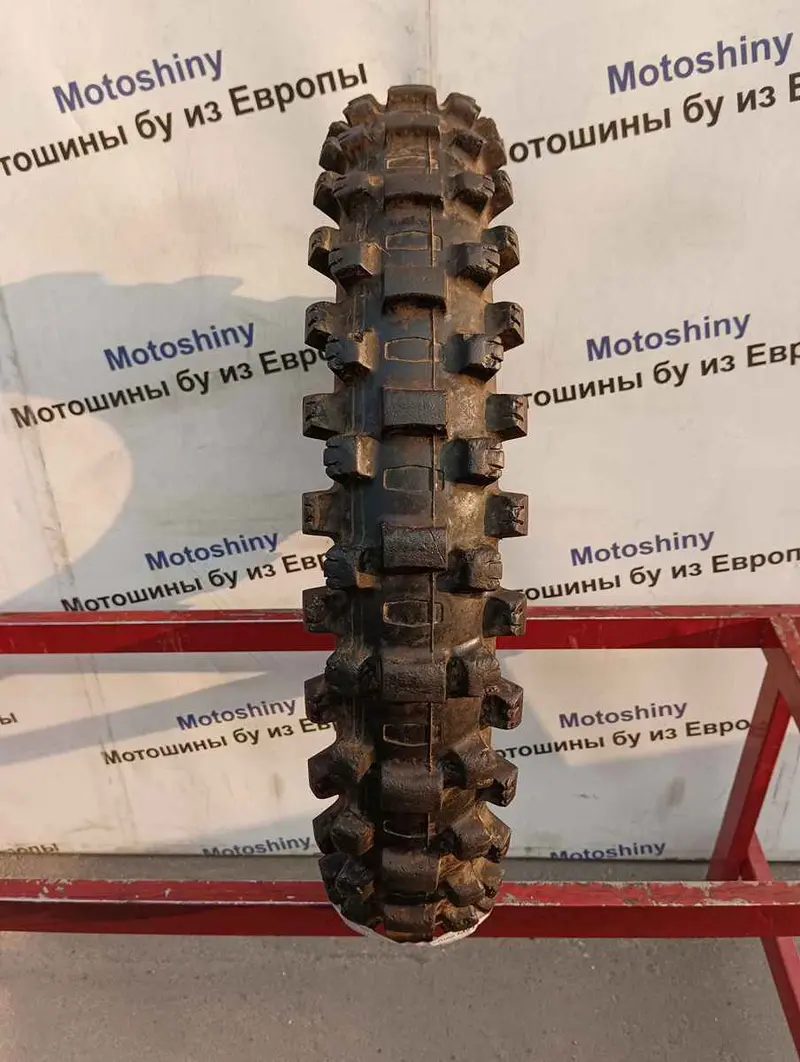 Мотошина б/у 100/90 R19 Dunlop Geomax MX33