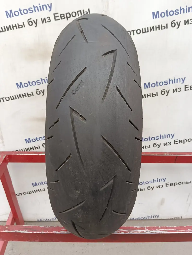 Мотошина б/у 190/55 R17 Continental Conti Sport Attack 2