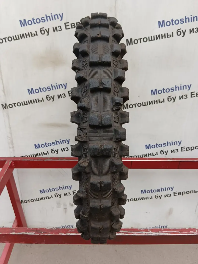 Мотошина б/у 100/90 R19 Michelin Starcross 5 Medium