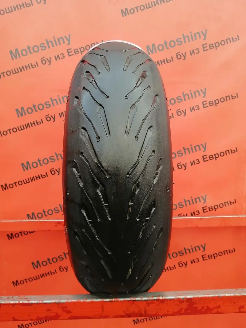 Мотошина б/у 190/55 R17 Michelin Road 5 2CT+