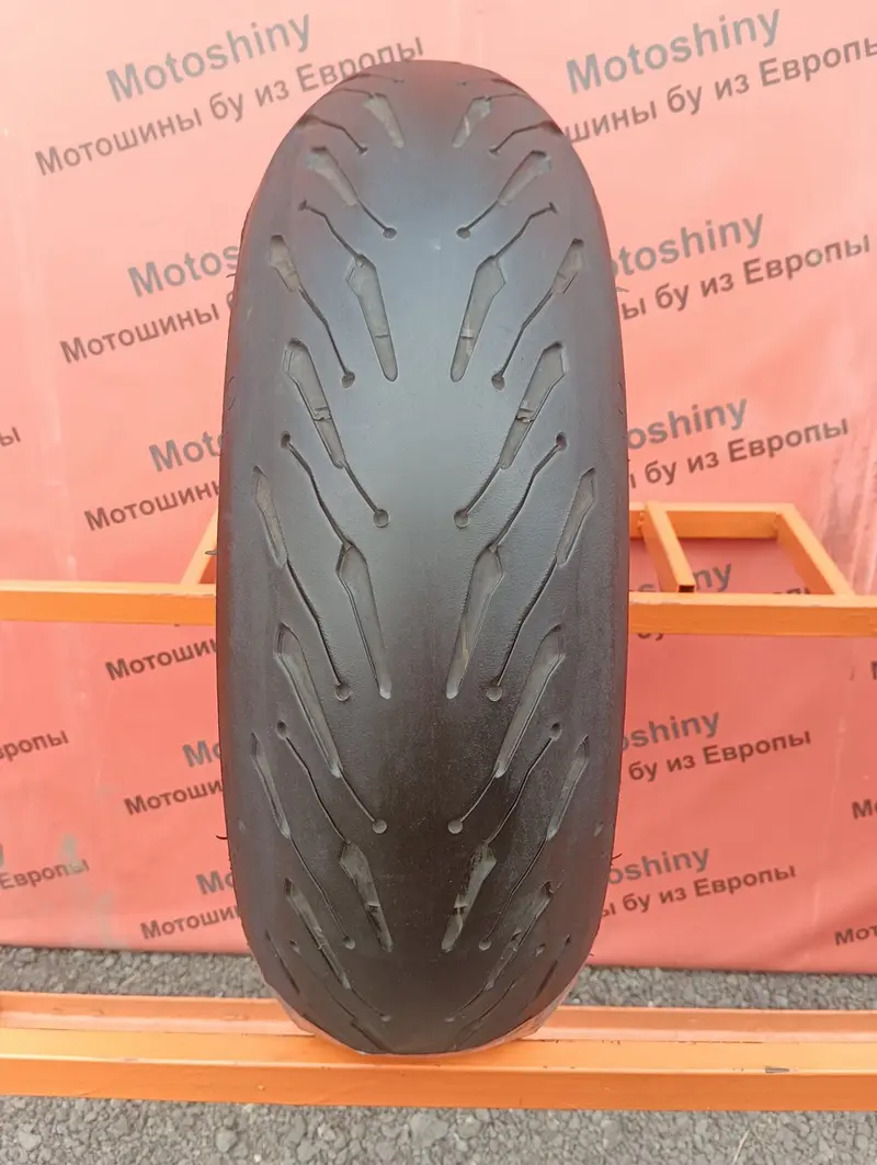 Мотошина б/у 190/55 R17 Michelin Road 5 2CT+