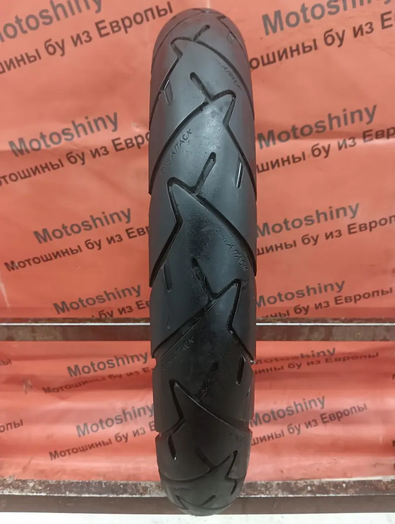 Мотошина б/у 100/90 R19 Continental Conti Trail Attack 2