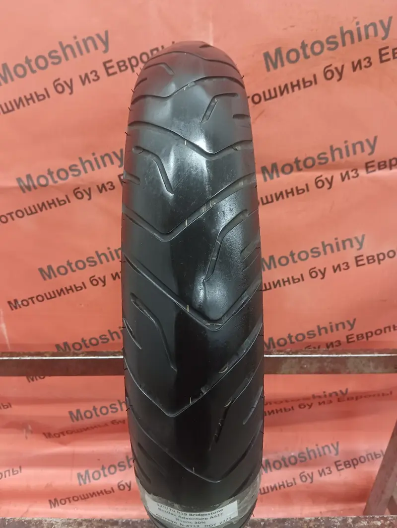 Мотошина б/у 120/70 R19 Bridgestone Battlax Adventure A41F