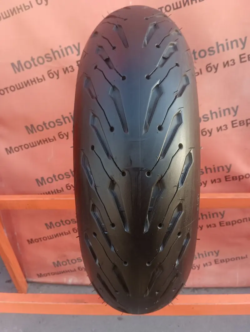 Мотошина б/у 190/55 R17 Michelin Road 5 2CT+