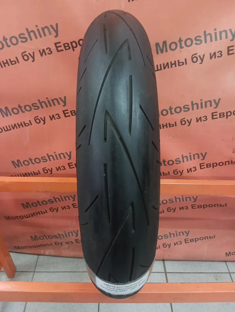 Мотошина б/у 120/70 R17 Continental Conti Sport Attack 2
