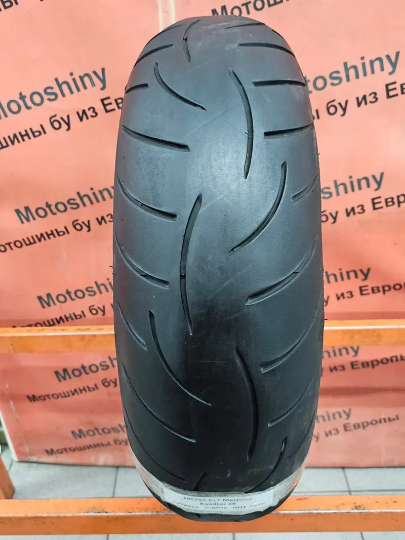 Мотошина б/у 190/55 R17 Metzeler Roadtec Z8
