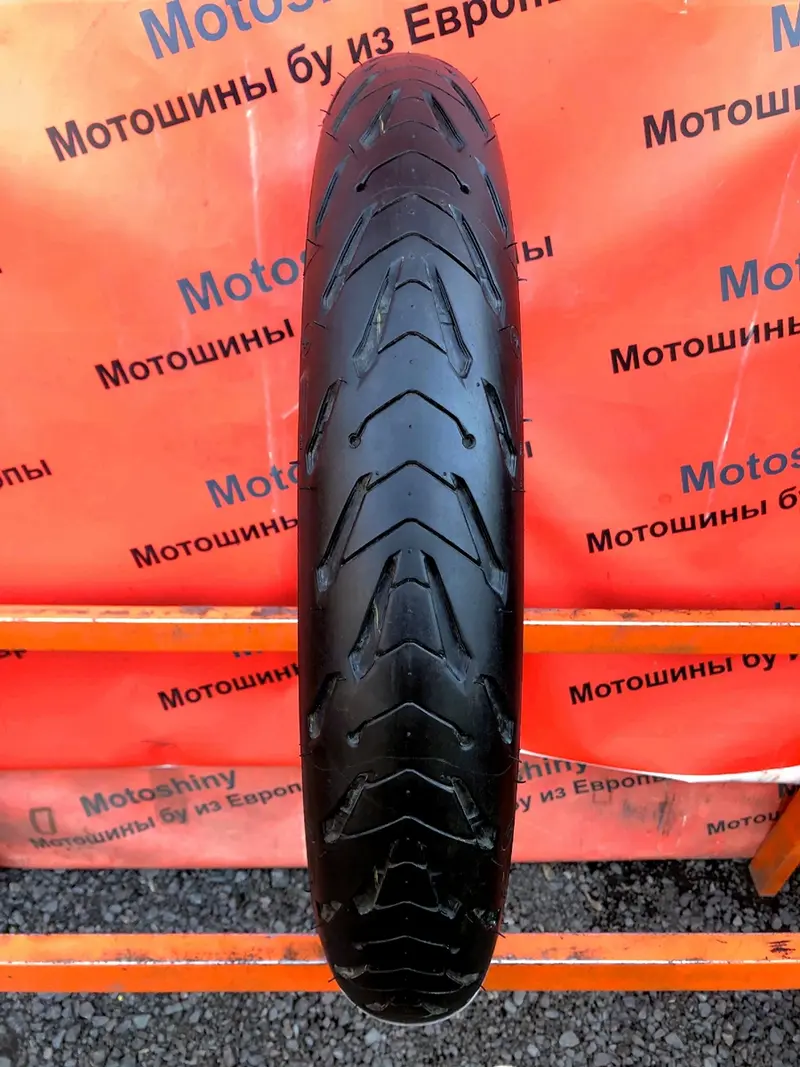 Мотошина б/у 110/80 R19 Michelin Road 5 2 Trail 2CT