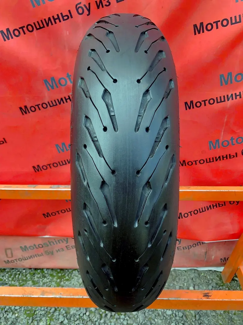 Мотошина б/у 180/55 R17 Michelin Road 5 2CT+