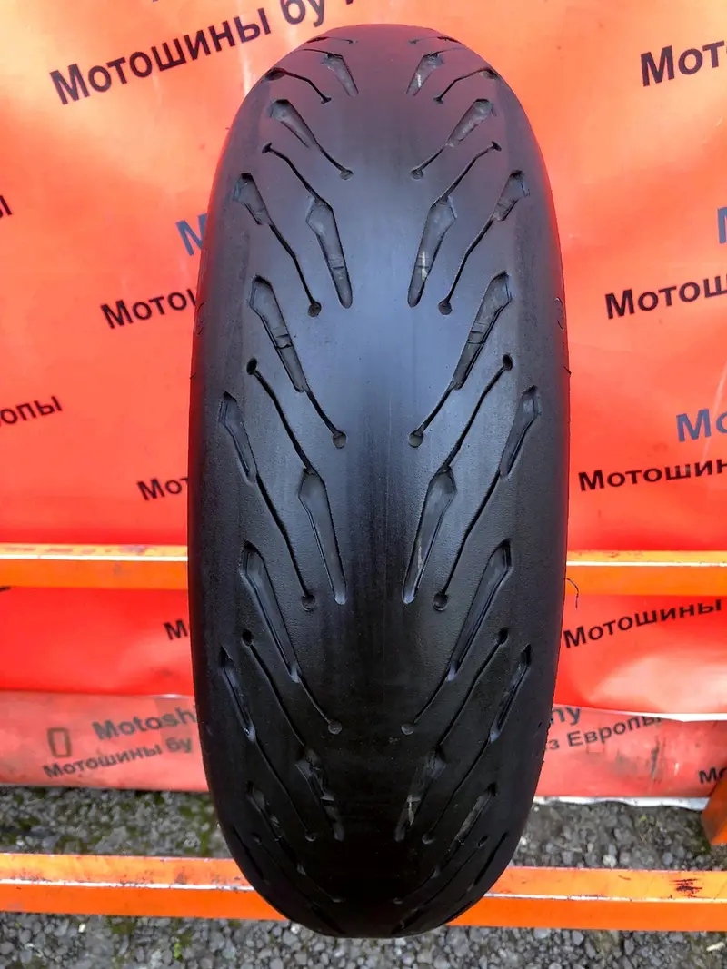 Мотошина б/у 180/55 R17 Michelin Road 5 2CT+