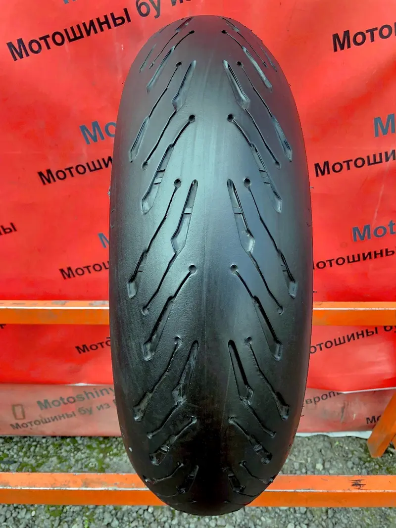 Мотошина б/у 180/55 R17 Michelin Road 5 2CT+