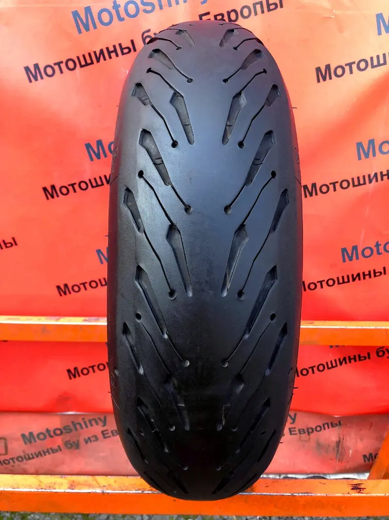 Мотошина б/у 180/55 R17 Michelin Road 5 2CT+