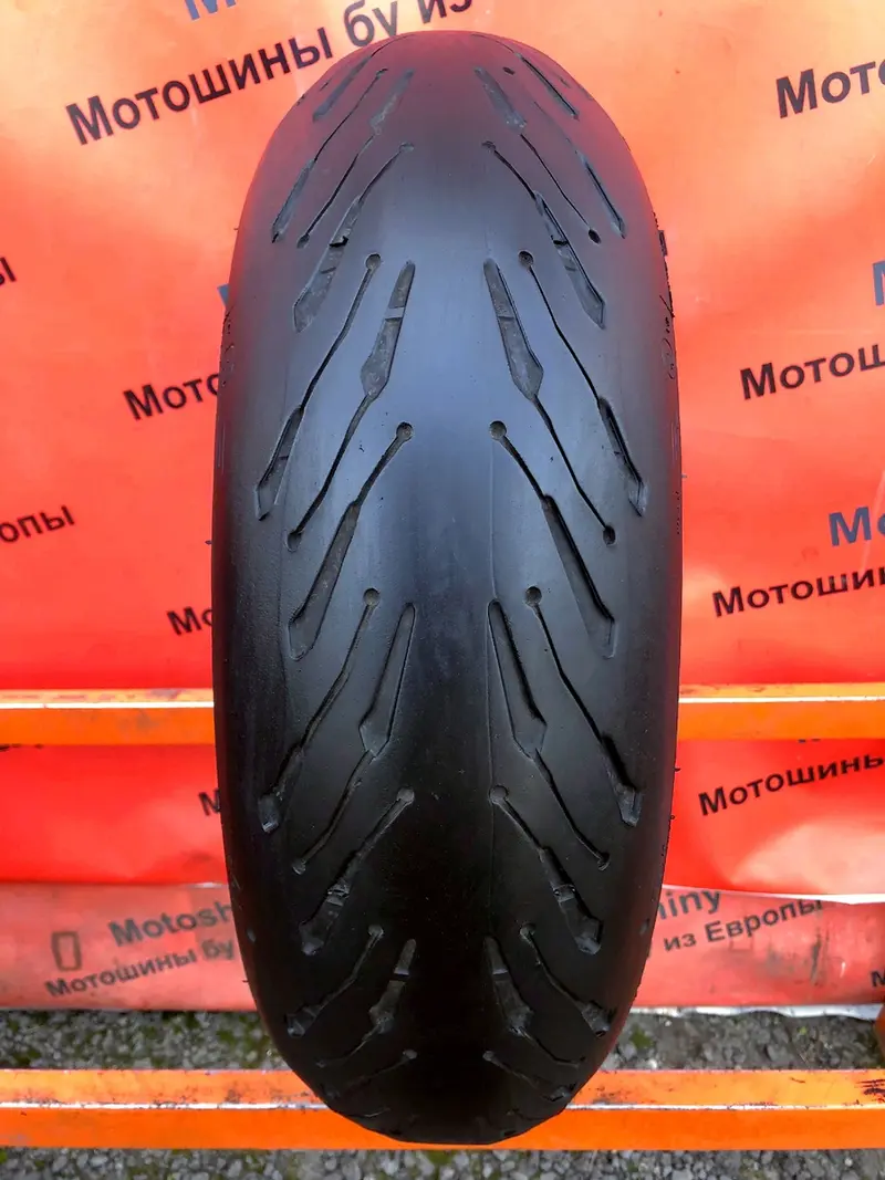 Мотошина б/у 180/55 R17 Michelin Road 5 2CT+