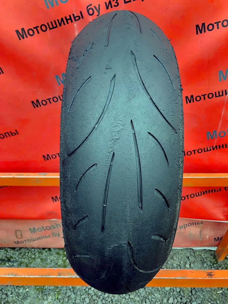 Мотошина б/у 190/55 R17 Metzeler Sportec M9 RR