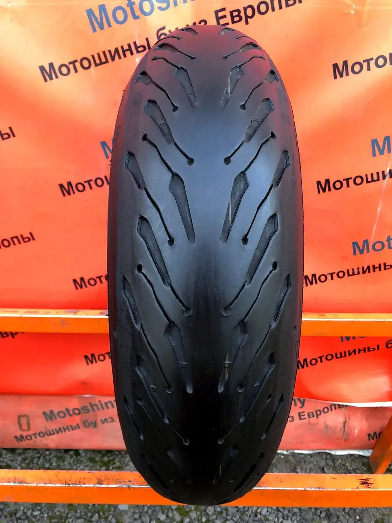 Мотошина б/у 190/55 R17 Michelin Road 5 2CT+
