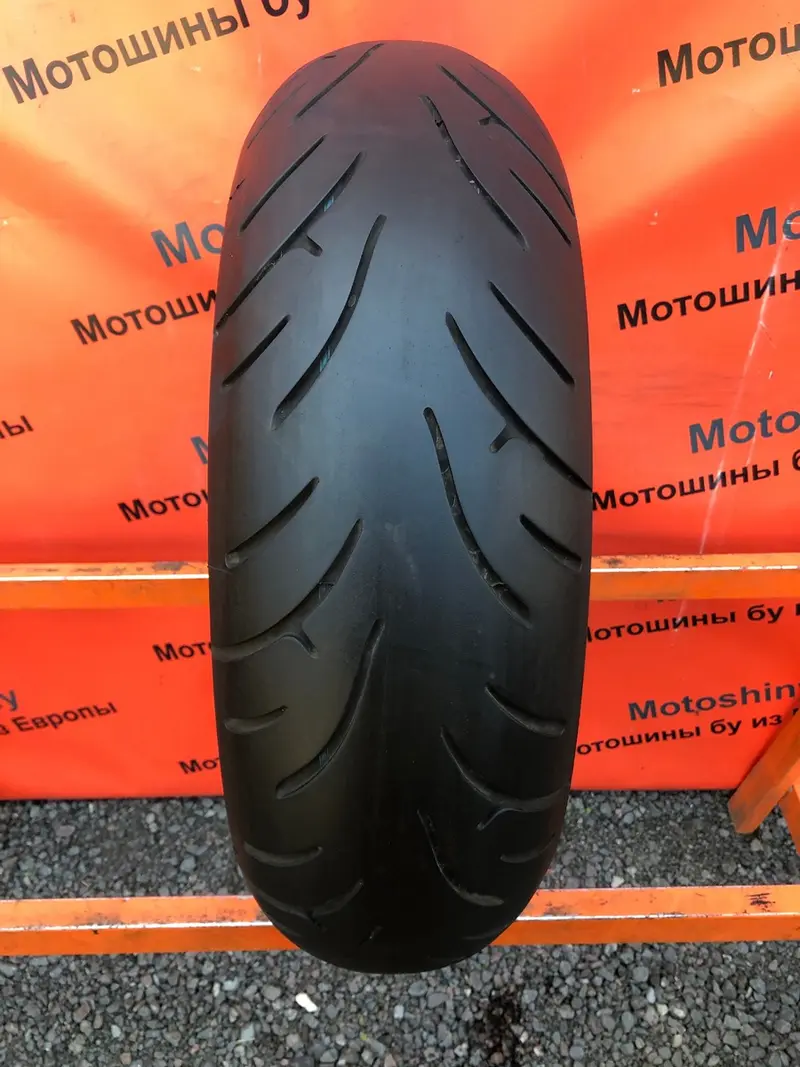 Мотошина б/у 180/55 R17 Bridgestone Battlax BT023