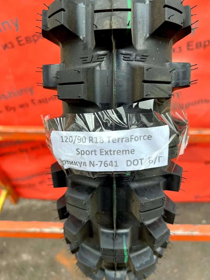 Новая мотошина 120/90 R18 TerraForce Sport Extreme